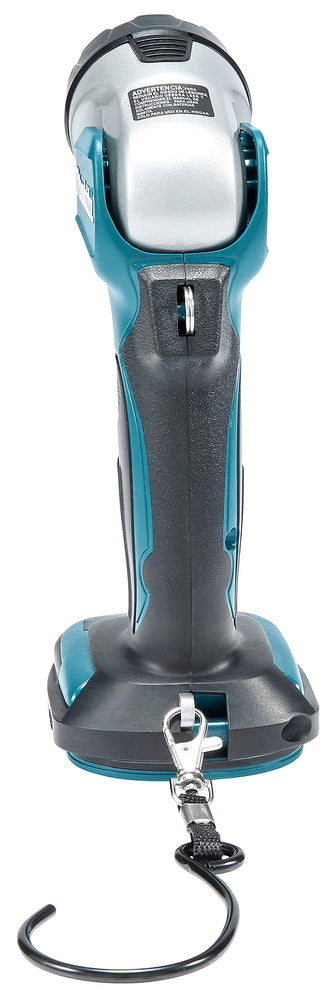 Makita Akku-Handleuchte – 180 Lumen, 12-fach verstellbarer Kopf & 25h Laufzeit (18V) - DEBDML802