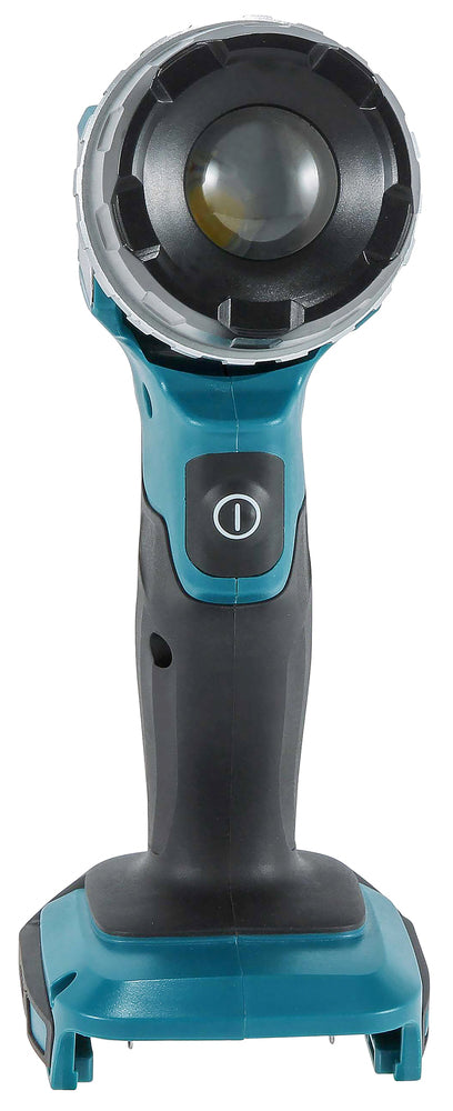 Makita LED-Akku-Handstrahler – Zoomfunktion, 12-fach verstellbarer Kopf & 26h Laufzeit (18V) - DEBDML808