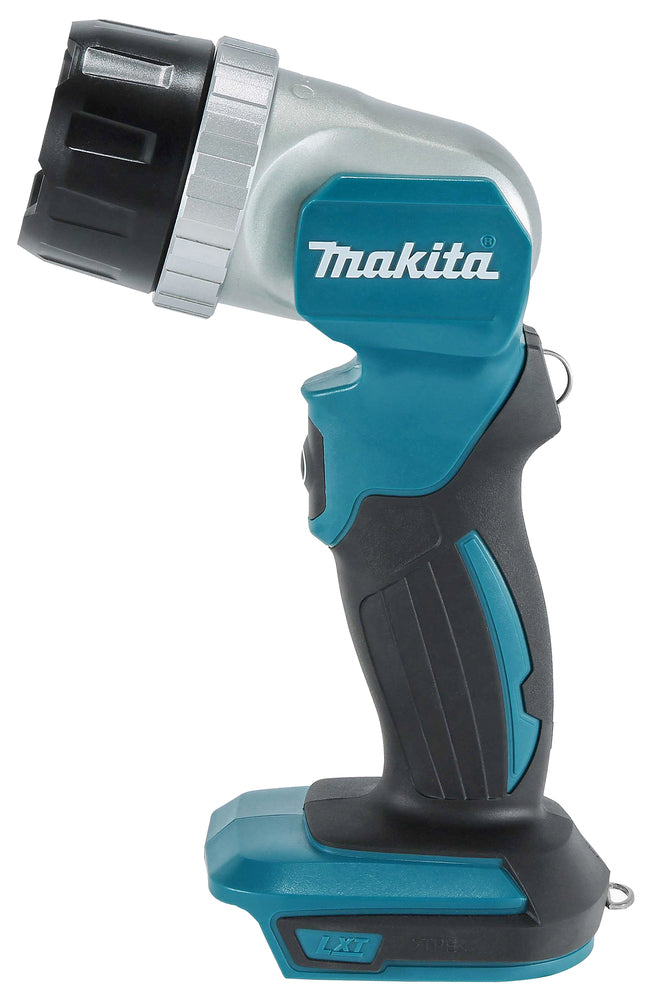 Makita LED-Akku-Handstrahler – Zoomfunktion, 12-fach verstellbarer Kopf & 26h Laufzeit (18V) - DEBDML808