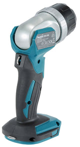 Makita LED-Akku-Handstrahler – Zoomfunktion, 12-fach verstellbarer Kopf & 26h Laufzeit (18V) - DEBDML808