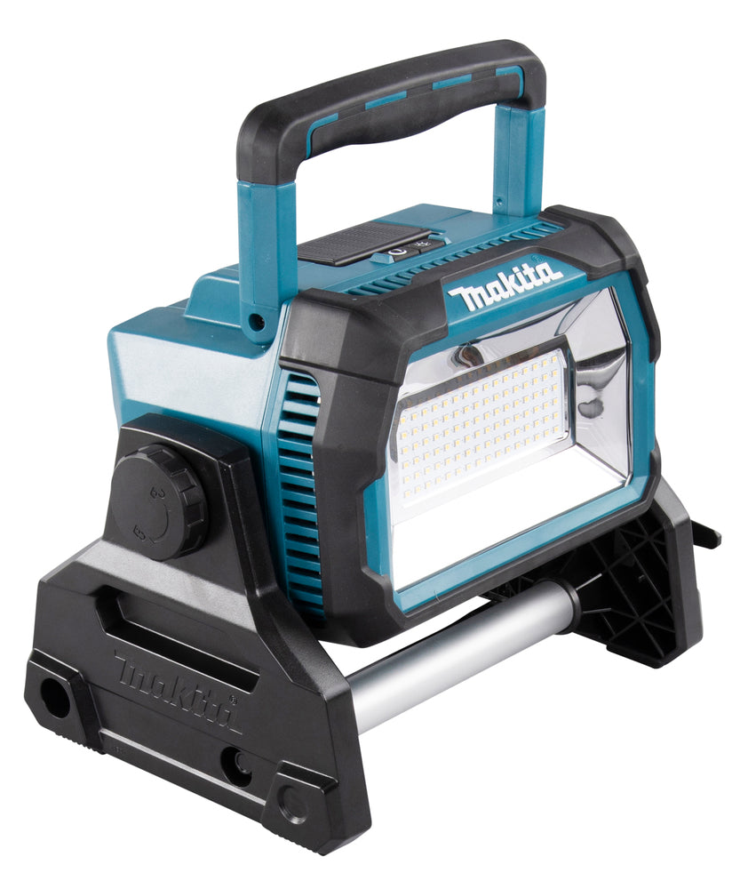 Makita LED-Akku-Baustrahler 18V | 2.000–10.000 lm, Hybridbetrieb & Doppel-Akku-Slot - DEADML809