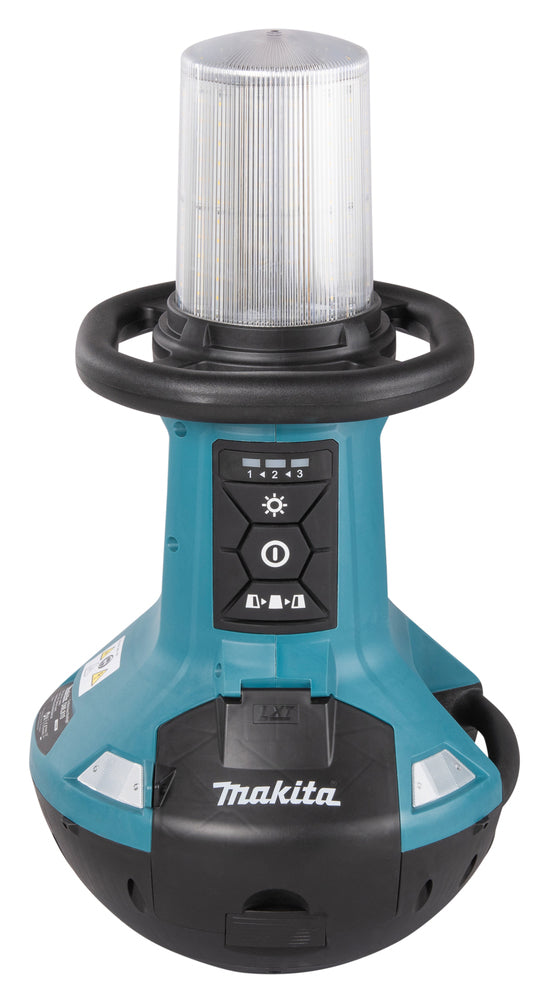 Makita LED-Flächenbeleuchtung 18V | 1.500–5.500 lm, 360° Licht & Hybridbetrieb - DEADML810