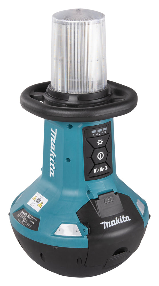 Makita LED-Flächenbeleuchtung 18V | 1.500–5.500 lm, 360° Licht & Hybridbetrieb - DEADML810