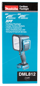 Makita LED-Akku-Handstrahler 18V | 1.250 lm, 640 m Reichweite & bis zu 10 Std. Leuchtdauer - DEBDML812