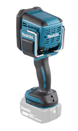 Makita LED-Akku-Handstrahler 18V | 1.250 lm, 640 m Reichweite & bis zu 10 Std. Leuchtdauer - DEBDML812