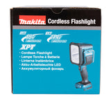 Makita LED-Akku-Handstrahler 18V | 1.250 lm, 640 m Reichweite & bis zu 10 Std. Leuchtdauer - DEBDML812