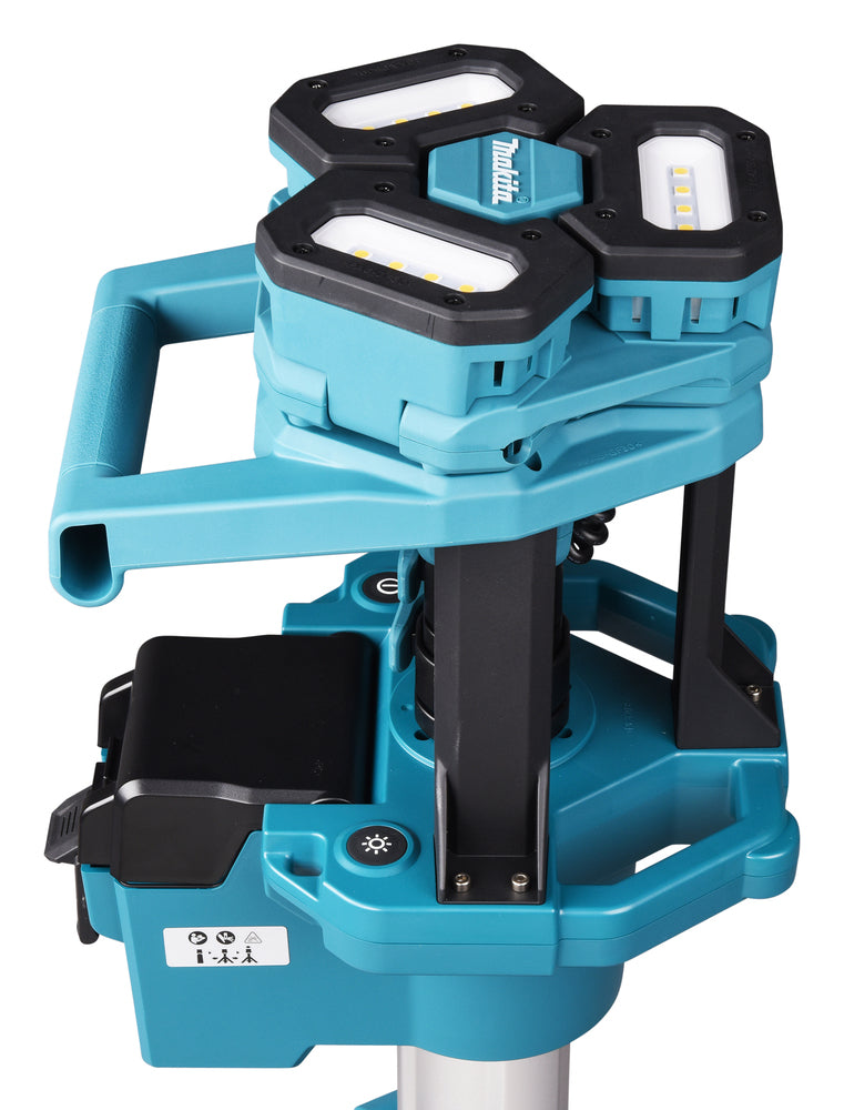 Makita LED-Akku-Baustrahler 18V | bis 3.000 lm, IP55 & 10 Std. Leuchtdauer - DEADML814
