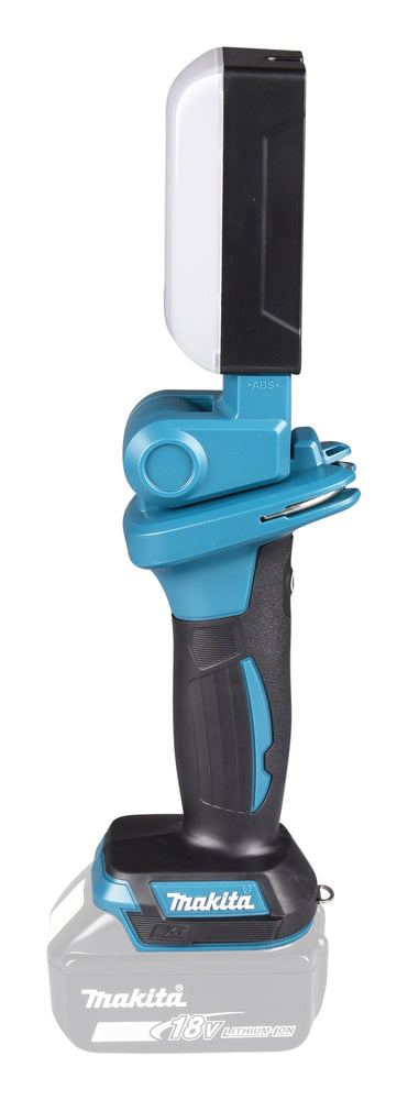 Makita LED-Akku-Arbeitsleuchte – 3 Helligkeitsstufen, drehbarer Kopf & Diffusor - DML816X