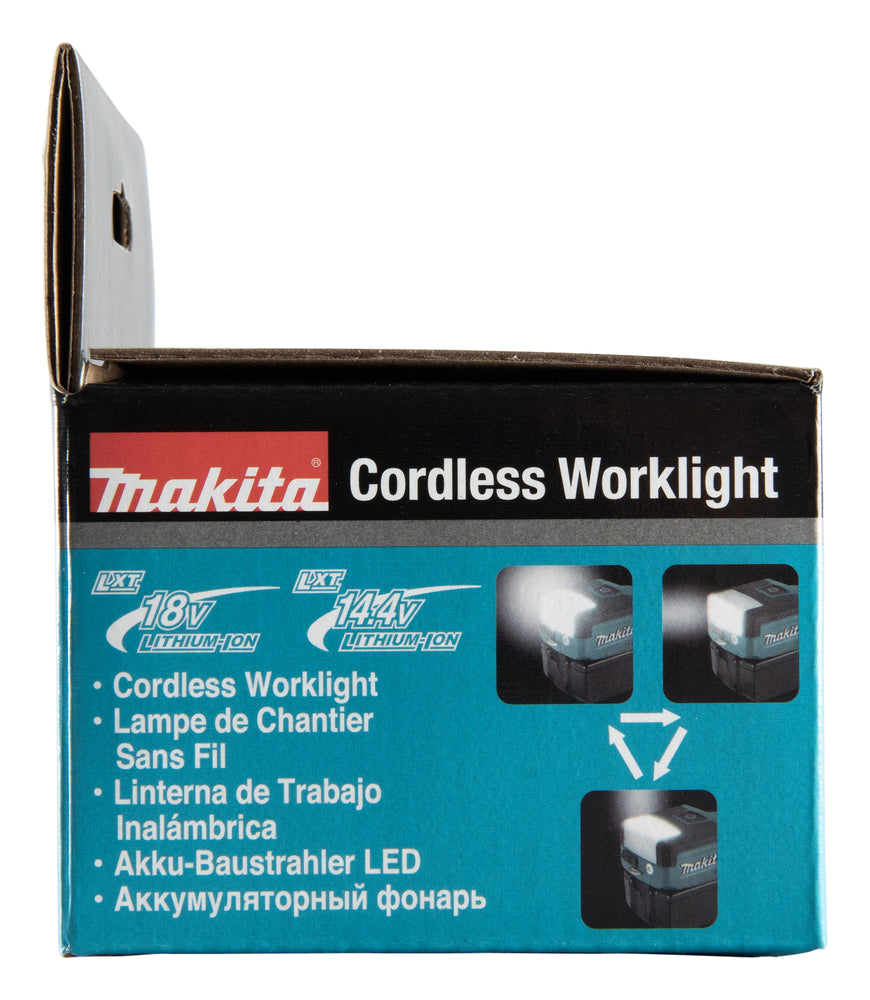 Makita LED-Akku-Taschenlampe – 3 Leuchtmodi, USB-Port & kompaktes Design (18V LXT) - DML817
