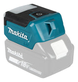 Makita LED-Akku-Taschenlampe – 3 Leuchtmodi, USB-Port & kompaktes Design (18V LXT) - DML817