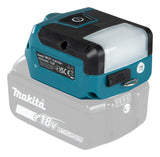 Makita LED-Akku-Taschenlampe – 3 Leuchtmodi, USB-Port & kompaktes Design (18V LXT) - DML817