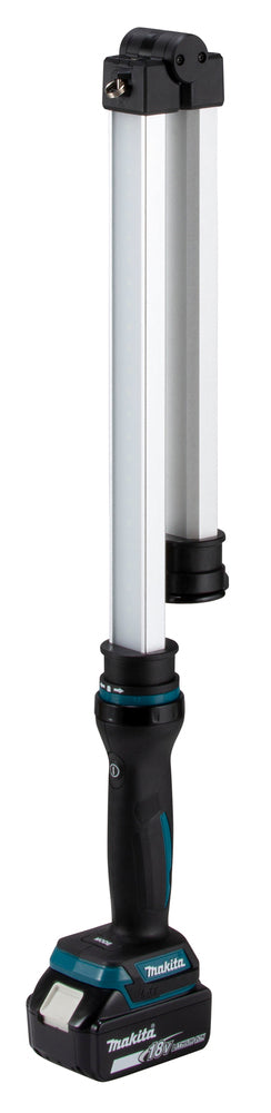 Makita LED-Akku-Stableuchte DML818 – 1.700 lm, klappbar & mit Teleskophalterung - DML818