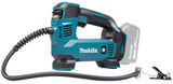 Makita Akku-Kompressor 18V – bis 8,3 bar, Digitaldisplay, LED & Auto-Stopp - DMP180Z
