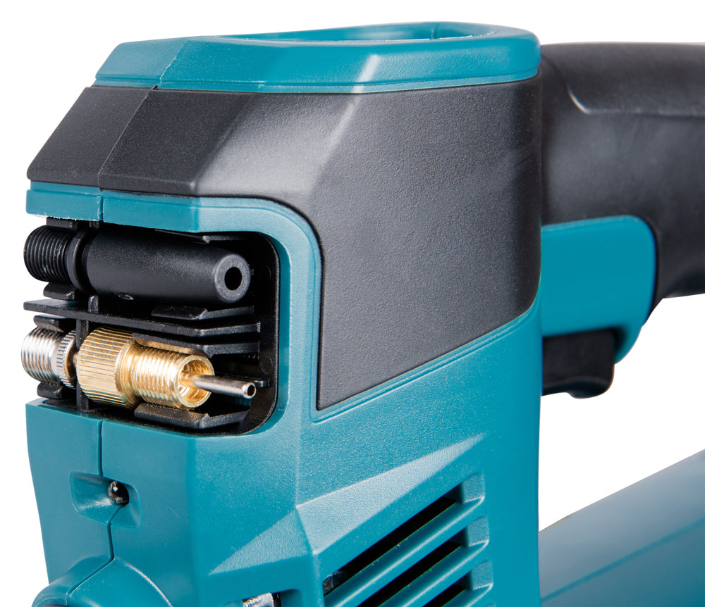 Makita Akku-Kompressor 18V – bis 8,3 bar, Digitaldisplay, LED & Auto-Stopp - DMP180Z