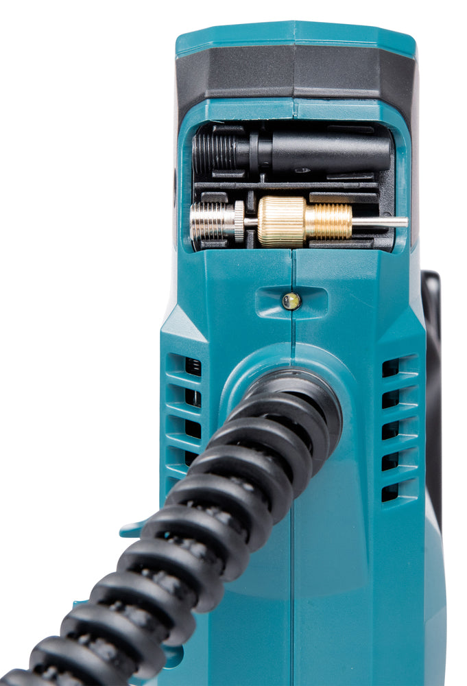 Makita Akku-Kompressor 18V – bis 8,3 bar, Digitaldisplay, LED & Auto-Stopp - DMP180Z