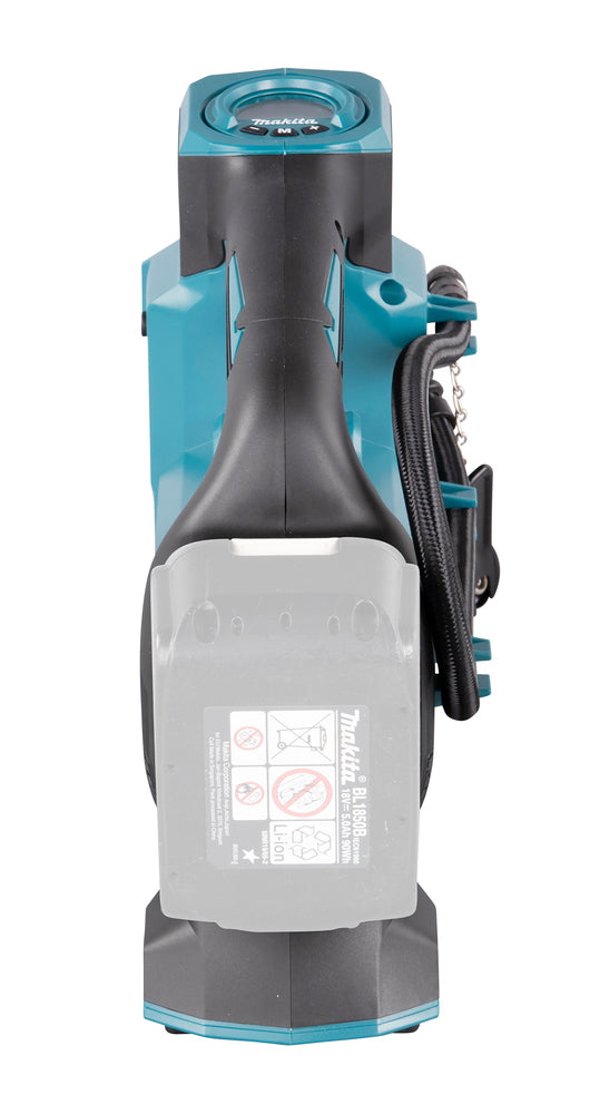 Makita Akku-Kompressor – 3 Stufen, Digitaldisplay, Auto-Stopp, inkl. Ventiladapter - DMP181Z