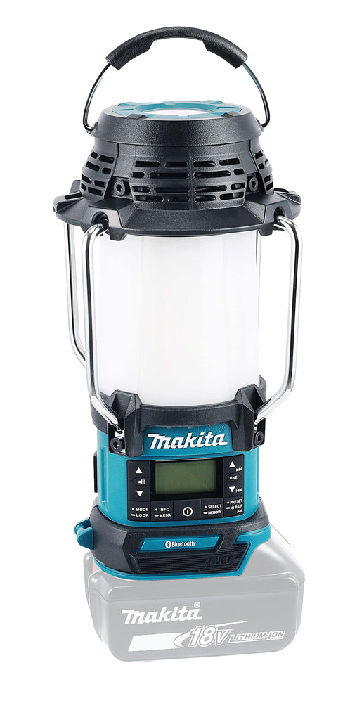 Makita Akku-Radio mit Laterne – DAB+/FM, 4 Lichtmodi, USB-Ladefunktion, IP65 - DMR056