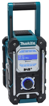 Makita Akku-Baustellenradio – Bluetooth, DAB+/FM, IP64, Akku- & Netzbetrieb - DMR112W