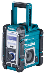 Makita Akku-Baustellenradio – Bluetooth, DAB+/FM, IP64, Akku- & Netzbetrieb - DMR112
