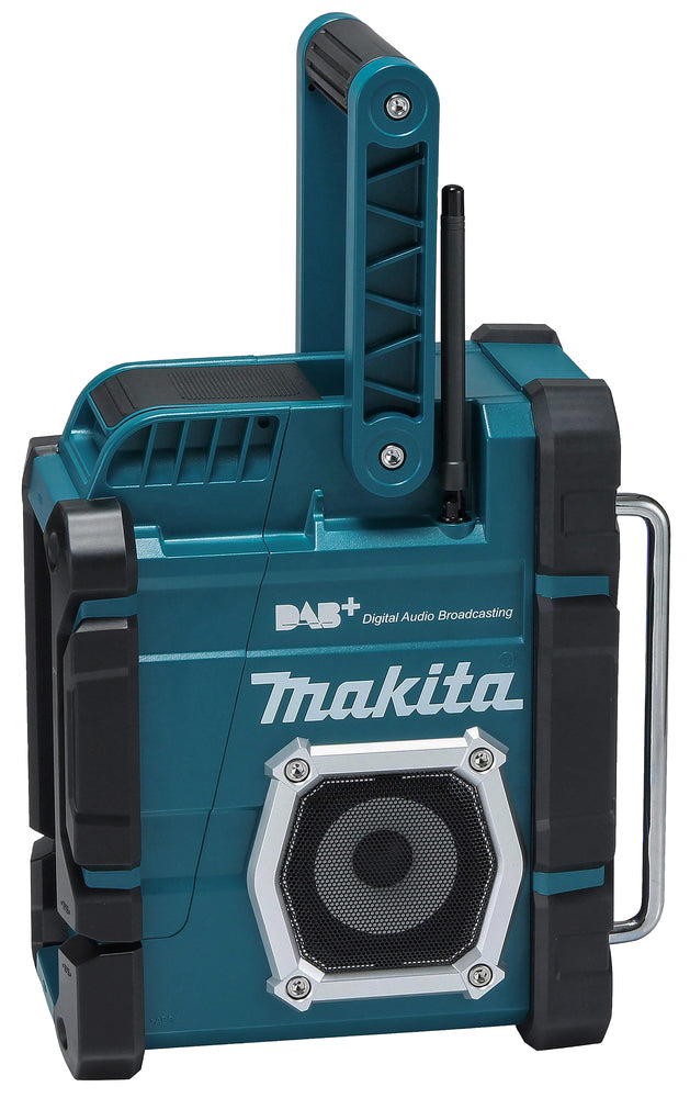 Makita Akku-Baustellenradio – Bluetooth, DAB+/FM, IP64, Akku- & Netzbetrieb - DMR112