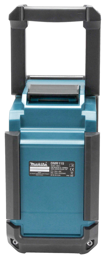 Makita Akku-Baustellenradio – robuster Soundbegleiter mit Bluetooth & DAB+ - DMR115