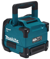 Makita Bluetooth-Lautsprecher – IP64, Display, Akku-/Netzbetrieb, USB & AUX - DMR202