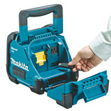 Makita Bluetooth-Lautsprecher – IP64, Display, Akku-/Netzbetrieb, USB & AUX - DMR202
