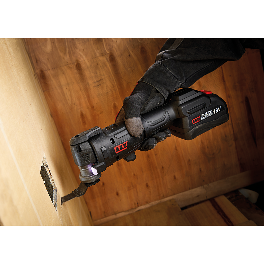 M7 Power-Werkzeuge - Akku-Multitool 18V DOM101