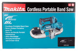 Makita Akku-Bandsäge 18V – bürstenlos, regelbare Geschwindigkeit, bis 66 x 66 mm Schnittkapazität - DPB183Z