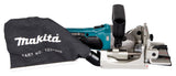 Makita Akku-Nutfräse – 100 mm Fräser, 20 mm Schnittleistung, stufenlos verstellbar - DPJ180Z