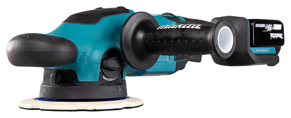 Makita Akku-Exzenterpolierer 150 mm – 18V bürstenlos, 2 Modi, konstante Drehzahl - DPO600TKX1
