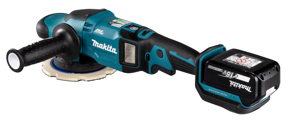 Makita Akku-Exzenterpolierer 150 mm – 18V bürstenlos, 2 Modi, konstante Drehzahl - DPO600TKX1
