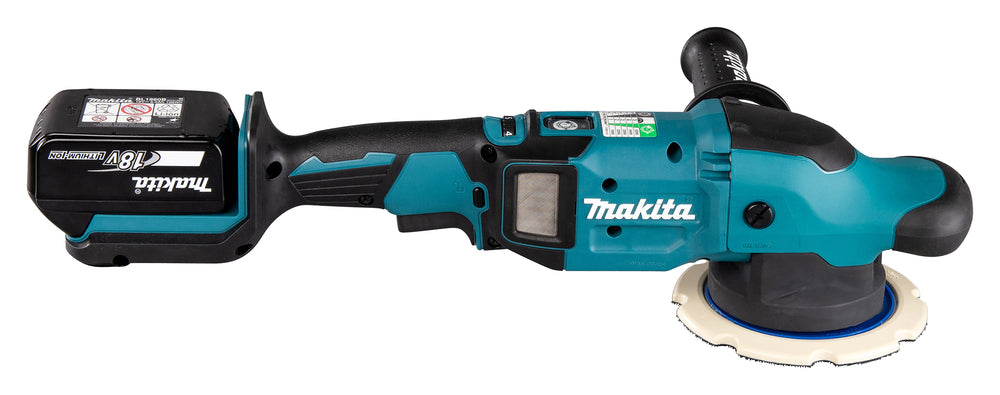 Makita Akku-Exzenterpolierer 150 mm – 18V bürstenlos, 2 Modi, konstante Drehzahl - DPO600TKX1