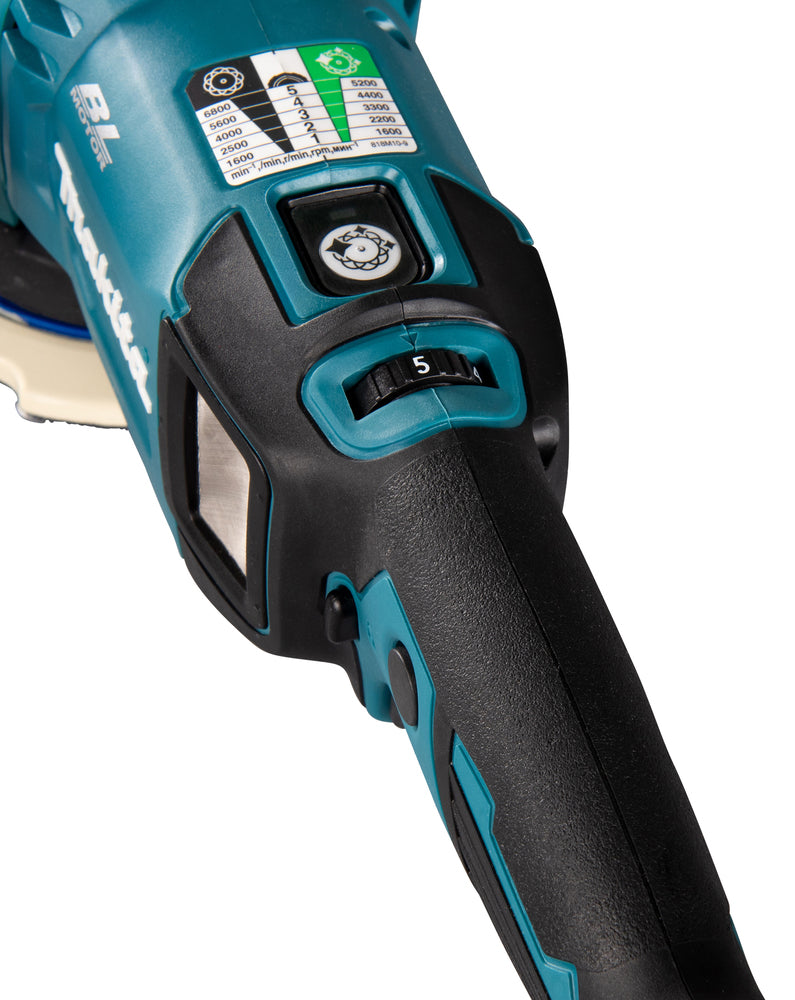 Makita Akku-Exzenterpolierer 150 mm – 18V bürstenlos, 2 Modi, konstante Drehzahl - DPO600Z
