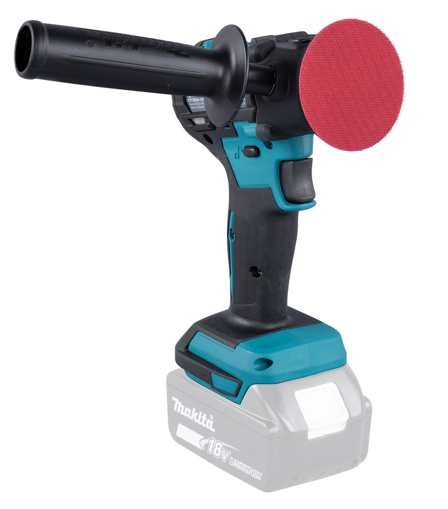 Makita Akku-Schleifer und -Polierer Ø 50/75 mm – bürstenlos, 2-Stufen-Drehzahl, XPT-Schutz - DPV300Z