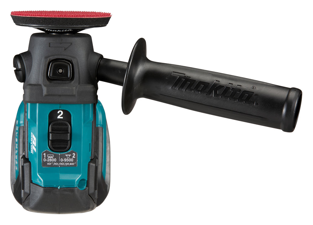 Makita Akku-Schleifer und -Polierer Ø 50/75 mm – bürstenlos, 2-Stufen-Drehzahl, XPT-Schutz - DPV300Z