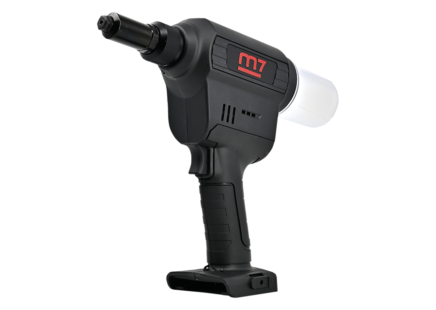 M7 Power-Werkzeuge - Akku-Blindnietgerät 18V 2.4-6.4mm mit Ladegerät + 1 Akku 5Ah DR102A1