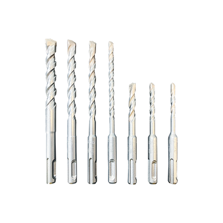 M7 Power-Werkzeuge - SDS-plus Hammerbohrer-Satz 5-12mm 7tlg. DRH7516