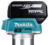 Makita Akku-Multifunktionsfräse – vielseitig für Kanten-, Ober- & Winkelfräsen - DRT50ZJX2