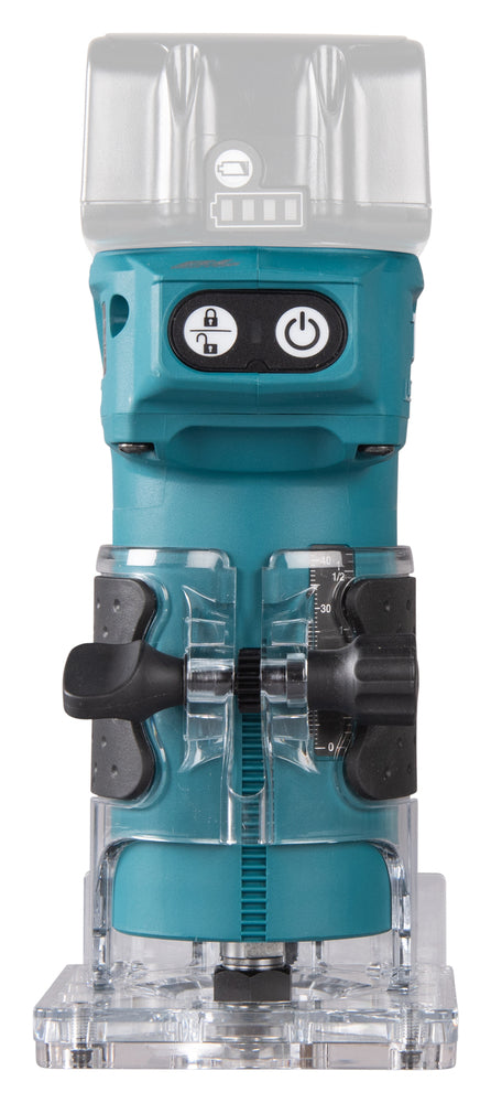 Makita Akku-Kantenfräse DRT52 – kompakt, effizient und sicher - DRT52Z