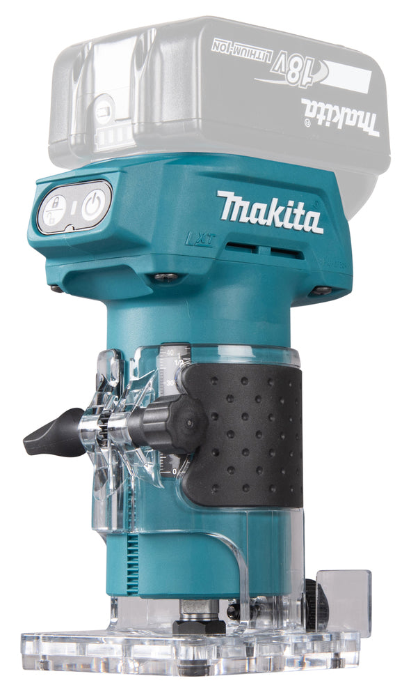 Makita Akku-Kantenfräse DRT52 – kompakt, effizient und sicher - DRT52Z