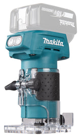 Makita Akku-Kantenfräse DRT52 – kompakt, effizient und sicher - DRT52Z