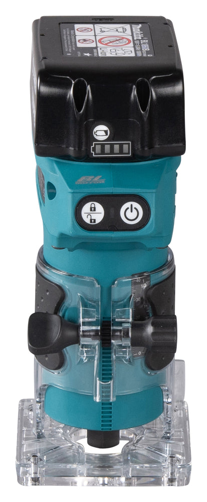 Makita Akku-Kantenfräse DRT52 – präzise, kompakt und sicher - DRT52