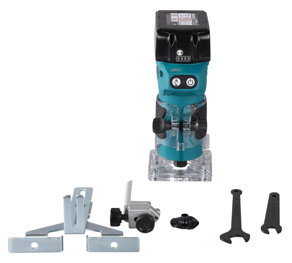 Makita Akku-Kantenfräse DRT52 – präzise, kompakt und sicher - DRT52