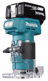 Makita Akku-Kantenfräse DRT52 – präzise, kompakt und sicher - DRT52