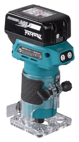 Makita Akku-Kantenfräse DRT52 – präzise, kompakt und sicher - DRT52