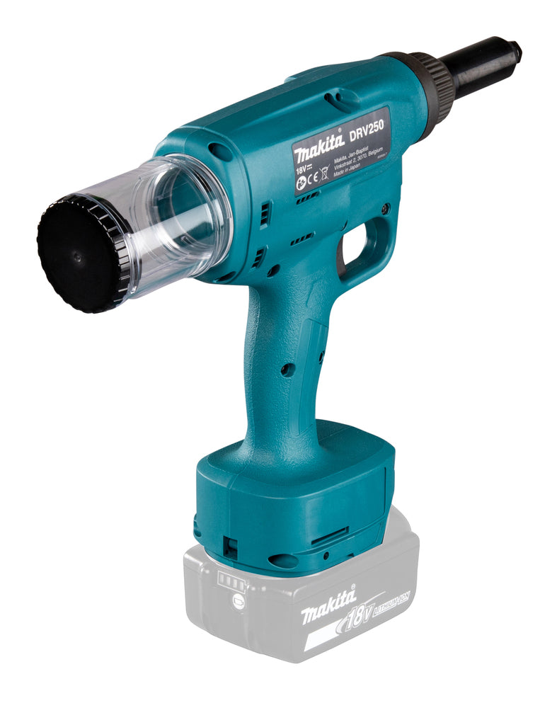 Makita Akku-Blindnietsetzgerät 18V – randnah, präzise und kraftvoll - DRV250Z