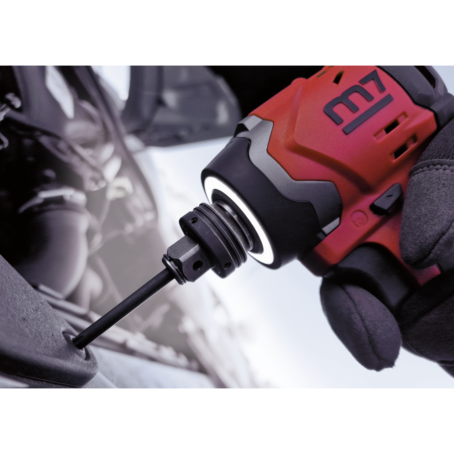 M7 Power-Werkzeuge - 1/4" Akku-Schrauber 18V 5Ah mit Ladegerät + 2 Akku DS203A