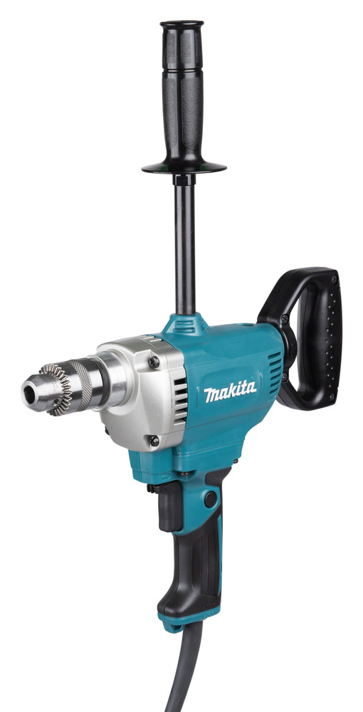 Makita Bohrmaschine – mit Kreuzgriff, Spatengriff & Zahnkranzfutter 2–13 mm - DS4012J