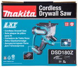 Makita Akku-Trockenbausäge – präzise 1–15 mm Schnitttiefe & Staubabsaugung - DSD180Z